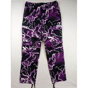 Ripndip Lightning Purple Pants Jeans‎ Logo Sz 34 Medium